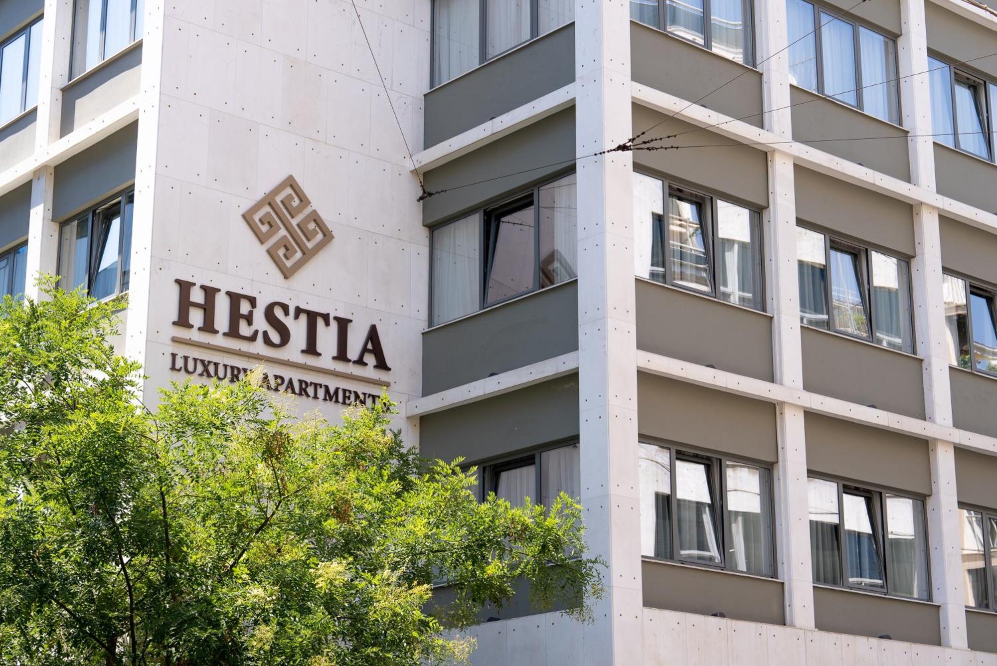 Hestia - Ippokratous 35 Aparthotel Aten Exteriör bild